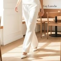 ราคา Guy Laroche Pants Jersey Jogger Flare กางเกง ขาม้า สีขาว G9YXWH (25937233412)