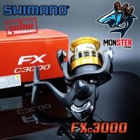 ราคา รอกสปินนิ่ง SHIMANO FX 1000 2000 2500 2500HG C3000 FX4000 BLACK GOLD (1033154328)