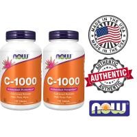 ราคา ซื้อ3แถม1 วิตามินซี NOW Vitamin C 1000 100 Tablets (126864638803)