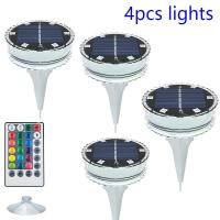 ราคา ไฟพลังงานแสงอาทิตย์ LED สระว่ายน้ำเปลี่ยนสีได้ไฟ Led พลังงานแสงอาทิตย์สำหรับตกแต่งโคมไฟผนังกันน้ำไฟ LED ควบคุมระยะไกลไฟลอยสำหรับ Air Mancur Kolam และตู้ปลา (20673823230)