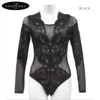ราคา Annebra บอดี้สูท แขนยาว ผ้าลูกไม้ซีทรู ไร้โครง ไม่เสริมฟองน้ำ See Through Lace Bodysuit รุ่น AD5 072 (21399697948)
