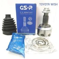ราคา GSP หัวเพลาขับนอก TOYOTA WISH ฟันนอก 26 รูใน 27 บ่าซีล 63 หัวเพลาขับเคลื่อน Drive Shaft CV Joint Kit GSP Front Outer fits TOYOTA WISH 26 27 63 (805002225)