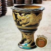 ราคา กระถาง กระถางมังกร กระถางลายมังกรนูน ลายบัวนูน กระถางราชบุรี กระถางปลูกต้นไม้ กระถางบัว กระถางเลี้ยงปลา โปรโมชั่นส่งฟรีถึงหน้าบ้าน แตกเปลี่ยนใบใหม่ทันที กระถาง18นิ้ว (23046917382)