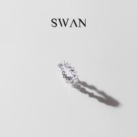 ราคา SWAN Harmony Eternity Ring แหวนเงินแท้ ฝังเพชรคิวบิวเซอร์โคหลากหลายรอบวง ดูกลมกลืน ดีไซน์หรู (24453014912)