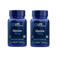 ราคา Life Extension Glycine 1000 mg 100 แคปซูลมังสวิรัติ (22939936883)