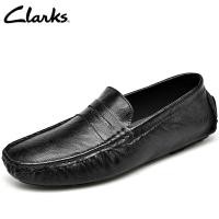ราคา Clarks องเท้า Loafers สําหรับผู้ชายรองเท้าหนังวัวสีดําบริสุทธิ์ (19672222228)