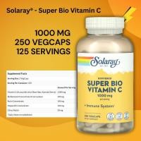 ราคา NEW LOT Exp 2028 Solaray Buffered Super Bio Vitamin C 1000 mg 100 360 แคปซูลผัก (126362325760)