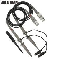 ราคา P6100ชุดเครื่องตรวจคลื่นไฟฟ้า BNC 100MHz สายคลิปโพรบออสซิลโลสโคป2แพ็คตัวหนีบทดสอบสายไฟสากลสำหรับอุปกรณ์เสริมชิ้นส่วนออสซิลโลสโคป (24668355992)