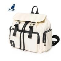 ราคา KANGOL Bag กระเป๋าเป้ ขนาดใหญ่ใส่โน๊ตบุ๊คได้ สีขาวนวล ดำ 61557741 (9189038717)