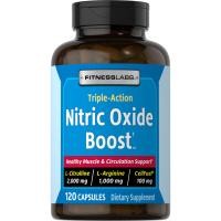 ราคา Fitness Labs Nitric Oxide Boost with L Arginine and L Citrulline Capsules (19633026942)