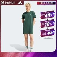 ราคา adidas ไลฟ์สไตล์ ชุดกระโปรง Trefoil ผู้หญิง สีเขียว IY2204 (22441810327)