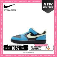 ราคา Nike Younger Kids Court Borough Low Recraft Shoes Black (26244154175)