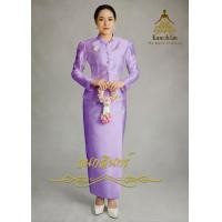 ราคา ชุดไทยจิตรลดา แบรนด์ กนกลินทร์ Kanoklin สีดำ ขาว แดง ครีม ชมพู ทอง ฟ้า ม่วง อัดผ้ากาวทั้งชุด พร้อมส่ง (10807093033)