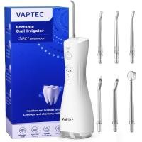 ราคา Power Water Flossers for Teeth Cleaning and Flossing Water Dental Flosser Teeth Pick Cordless Portable 6 Modes Oral Irrigator Dental Rechargeable Travel Irrigation Cleaner IPX7 Waterproof White (24775