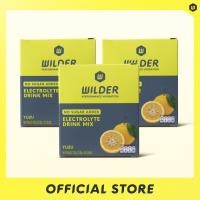 ราคา 30Sachets WILDER Electrolytes เครื่องดื่มเกลือแร่แบบผง สูตรไม่เติมน้ำตาล Fast Hydration รส Yuzu Fast Hydration (126935735472)