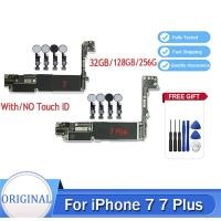ราคา 100 ปลดล็อคของแท้สำหรับเมนบอร์ด iPhone 7 Plus ด้วย Touch ID เมนบอร์ดพร้อมชิป32GB 128GB 256GB IOS 4G (23398105850)