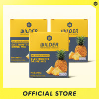 ราคา 30Sachets WILDER Electrolytes เครื่องดื่มเกลือแร่แบบผง สูตรไม่เติมน้ำตาล Fast Hydration รสสัปปะรด Fast Hydration (126823635377)