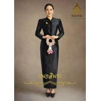 ราคา ชุดไทยจิตรลดา แบรนด์ กนกลินทร์ Kanoklin สีดำ ขาว แดง ครีม ชมพู ทอง ฟ้า ม่วง อัดผ้ากาวทั้งชุด พร้อมส่ง (6335018173)