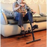 ราคา M E 2PCSเครื่องปั่นจักรยานออกกำลังกาย Mini Bike จักรยานกายภาพบำบัดMini Exercise Bikeสำหรับบริหารแขนขาคนพิการผู้สูงอายุคนแก่จักรยานกายภาพบำบัดคนป่วย จั (9867049174)