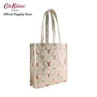 ราคา Cath Kidston กระเป๋าผู้หญิง Large Bookbag ลาย Tokidoki Paper Dresses สี Cream (126634124197)