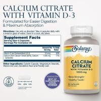 ราคา ลอตผลิตใหม่ Exp 2028 Solaray Calcium Citrate Vitamin D 3 1000 mg 90 240 Capsules (126366934986)