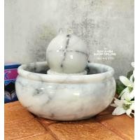 ราคา ชุดน้ำพุน้ำล้นหินอ่อนแท้เสริมมงคลฮวงจุ้ย (17295901198)