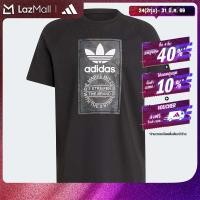 ราคา adidas ไลฟ์สไตล์ เสื้อยืด Camo Tongue ผู้ชาย สีดำ IS0236 (22441825539)