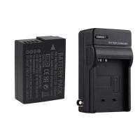 ราคา เซ็ตคู่ 2 ก้อน แท่นชาร์จ Lumix DMW BLC12 BLC 12 BLC12E BLC12PP เเบตกล้อง blc12 blc12e GX8 G85 (26255553932)
