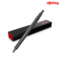 ราคา สลักชื่อฟรี Rotring ปากกาลูกลื่นรอตริง 600 Rotring 600 Ballpoint Pen Dark Stone Choc Truffle (25764339113)
