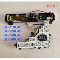 ราคา แผงเครื่องซักผ้าHITACHI ฮิตาชิ บอร์ดเครื่องซักผ้าHITACHI สำหรับรุ่น SF 110LJS SF 140LJS อะไหล่แท้ถอดมือสองพร้อมใช้งาน (26081572120)