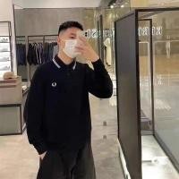 ราคา Fred Perry FREDPERRY RISCHOOL ผู้ชายคอปกแขนยาวเสื้อโปโลเสื้อยืดฤดูร้อนแขนสั้นสบาย ๆ ธุรกิจ (22761549962)
