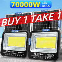 ราคา BINGO ไฟโซล่าเซลล์ LED สปอร์ตไลท์ 200000W ไฟภายนอกอาคารโซล่าเซลล์ กันน้ำ IP67 ไฟโซล่าเซลล์สปอร์ตไลท์ ไฟโซล่าเซลล์สว่าง ไฟโซล่าเซลล์รีโมท ไฟโซล่าเซลล์ภายนอก (126719300857)