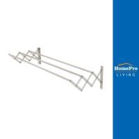ราคา PLIM ราวติดผนังสเตนเลสรุ่นตรง3เส้น 100cm จัดส่งโดย HomePro (17424466612)