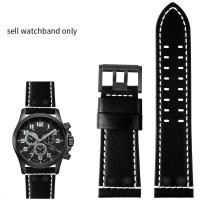 ราคา AHGBW สายนาฬิกาหนังของแท้คุณภาพสูงสำหรับ Luminox 1879 1920 1921 1925 1927 Lei Mei สายนาฬิกาข้อมือนาฬิกาหนัง26มม อุปกรณ์เสริม QDCHU (22454614274)