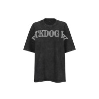 ราคา BLACKDOG BKK blink blink t shirt เสื้อยืดตกแต่งเพชรที่อก AH001 (26113601842)