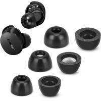 ราคา Memory Foam Tips for New Bose QuietComfort Earbuds QC II Ultra Earbuds No Silicone Eartips Pain Anti Slip Replacement Ear Tips Fit in the Charging Case Reducing Noise Tip 3 Pairs SML Black (2397262385