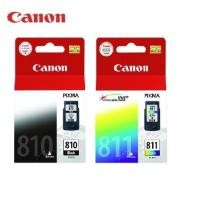 ราคา ตลับหมึก Canon 810 ดำ 811 สี แท้ ใหม่ 100 (20685538967)