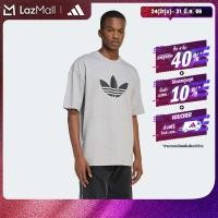 ราคา adidas ไลฟ์สไตล์ เสื้อยืด ADICOLOR TREFOIL ผู้ชาย สีเทา KD4092 (26291426958)