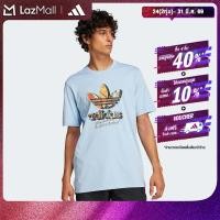 ราคา adidas ไลฟ์สไตล์ เสื้อยืด adidas Originals ผู้ชาย สีน้ำเงิน JP2667 (23171269528)
