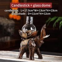 ราคา เชิงเทียนช้างไม้ เชิงเทียนแกะสลัก (22782354503)