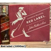 ราคา Johnnie Walker Red Label 1000 ml 12 bottles (26186017720)