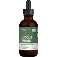 ราคา Organic Lugols Iodine 2oz Iodine and Potassium Iodide 2 Solution 3000 mcg Liquid Supplement Drops for Thyroid Support for Women Men Metabolism Health Detox Boost Non GMO (26250069772)