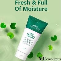 ราคา VT CICA MILD FOAM CLEANSER 300ml ผลิตภัณฑ์ทำความสะอาดผิวหน้าสูตรสารสกัดใบบัวบกสินค้านำเข้าจากเกาหลีของแท้ (11671984584)