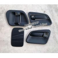 ราคา เบ้ารองมือเปิด ครอบมือจับ ครอบฝาถังน้ำมัน TOYOTA COMMUTER รถตู้ปี 2006 2018 สีดำด้าน (19085552253)