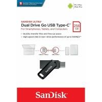 ราคา 256 GB FLASH DRIVE แฟลชไดร์ฟ SANDISK ULTRA DUAL DRIVE GO USB TYPE C SDDDC3 256G G46 (20272372103)