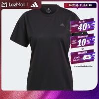 ราคา adidas Running RUN ICON 3 BAR TEE Women Black H57742 (22440124003)