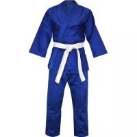 ราคา ชุดยูนิฟอร์มยูโด ครบชุด Judo Jujitsu ยูยิตสู มีขาว น้ำเงิน ผ้าฝ้าย หนา 480 g มีไซต์ 110 190 cm (25187985037)
