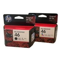 ราคา HP INK CZ637AA 46 Black HP INK CZ638AA 46 Color 2 ตลับ (16577423492)