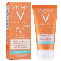 ราคา Vichy Capital Ideal Soleil Velvety Face Sun Cream SPF 50 50ml กันเเดดมอยเจอร์ไรเซอร์ (21365953409)