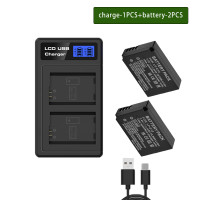 ราคา Puantes LP e12 e12 แบตเตอรี่กล้อง USB 2 สล็อตเครื่องชาร์จ LCD สําหรับ Canon EOS M M2 M50 M100 100D Kiss x7 Rebel SL1 (23354199078)